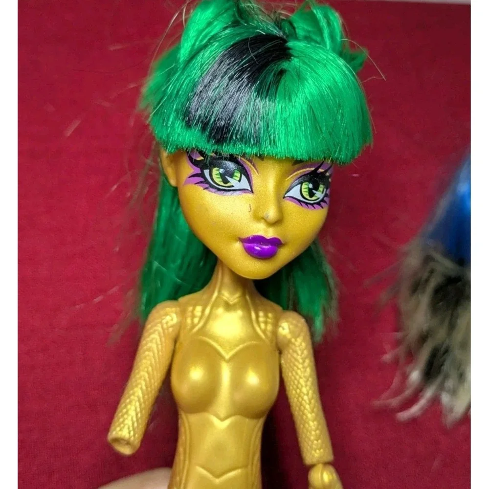 Monster High Lot Of 3 Clawdeen,‎ Jinafire, Frankie Stein